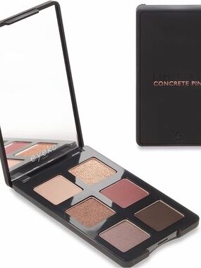Eyeko Concrete Pink Six-Shade Eyeshadow Palette - Pink, Brown & Champagne